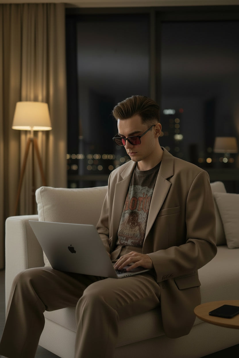 blue light blocking glasses /نظارات حجب الضوء الأزرق